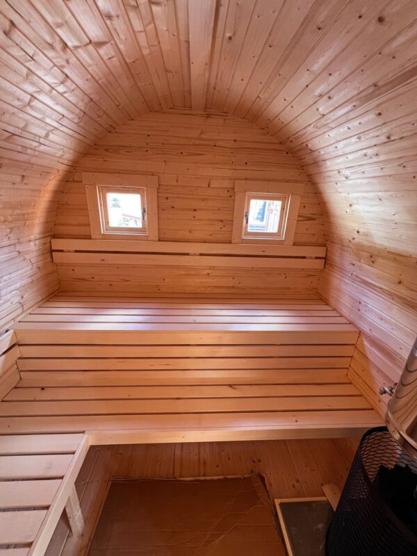 Pirtis IGLU 2.4m Ø, 4m ilgio - Image 4
