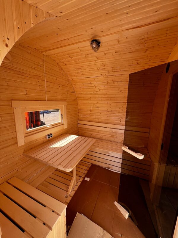 Pirtis IGLU 2.4m Ø, 4m ilgio - Image 3