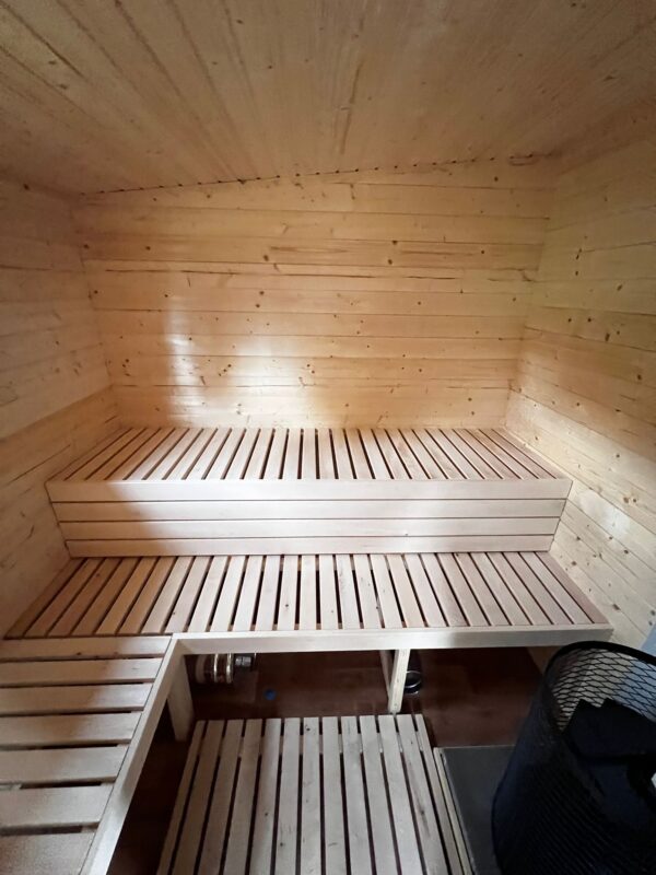 Pirtis KVADRATINĖ 2.5m Ø, 4m ilgio - Image 3