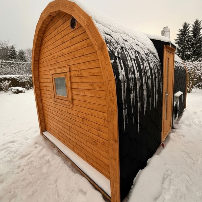 Pirtis IGLO 2.4m Ø , 4,5m ilgio